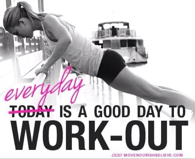 Do something that makes you sweat everyday and eat healthy.