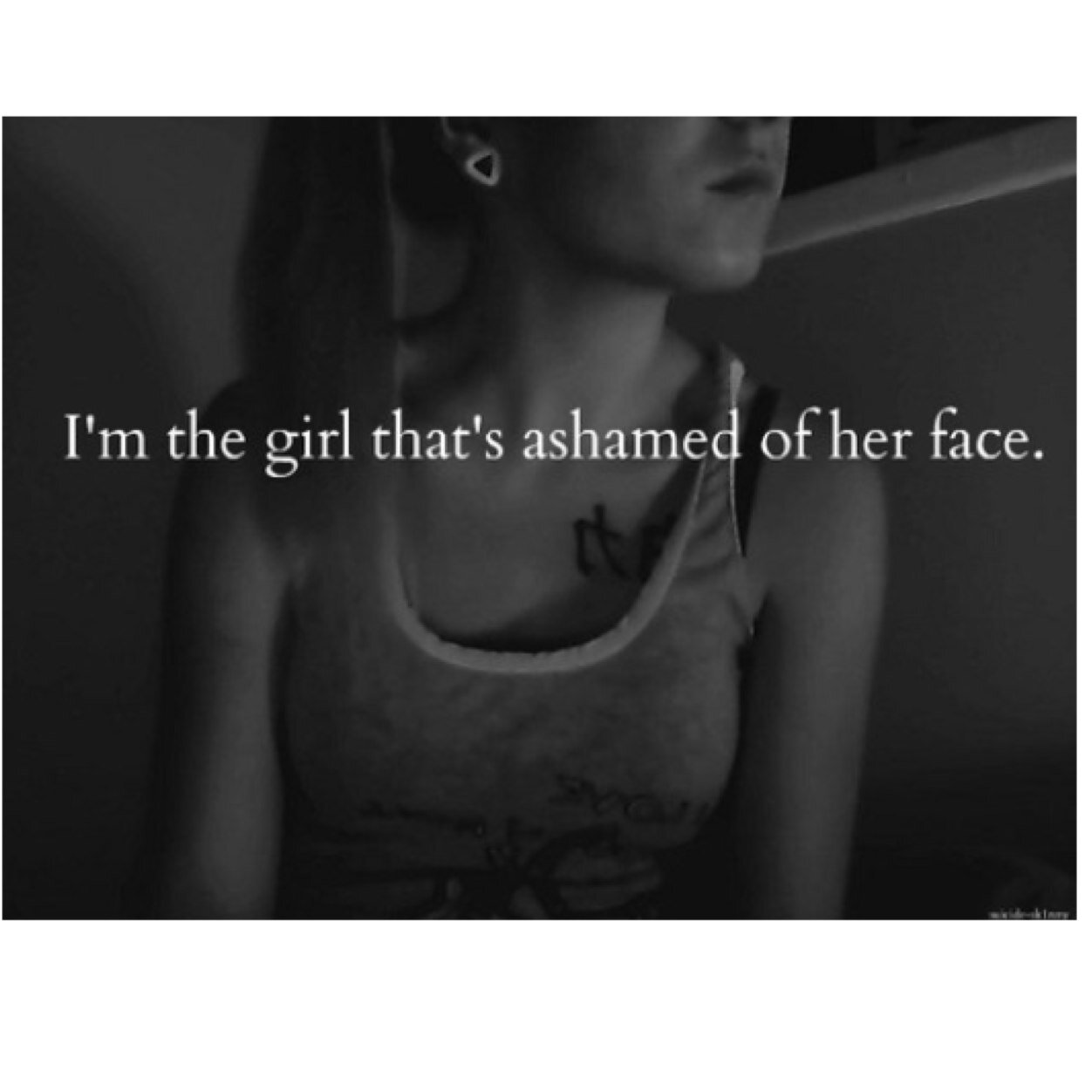 | Ill be happy when im thin and pretty. | im that girl in the back that gets made fun of. |