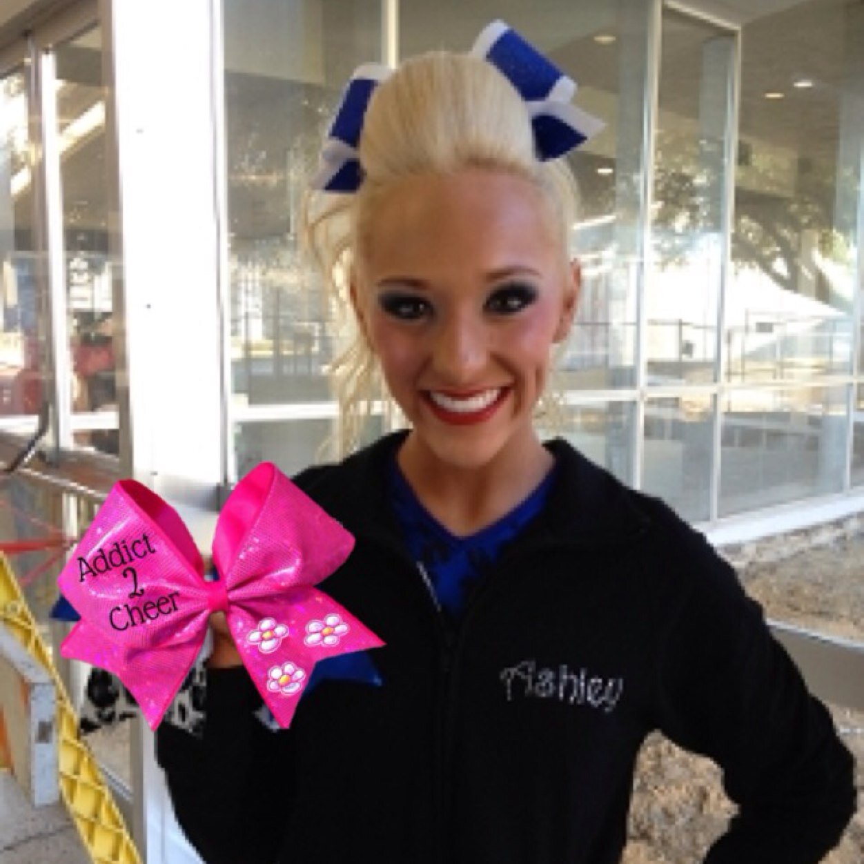 i cant i have cheer, i own the blue mat ♚ Ashley Wilson follows ♡