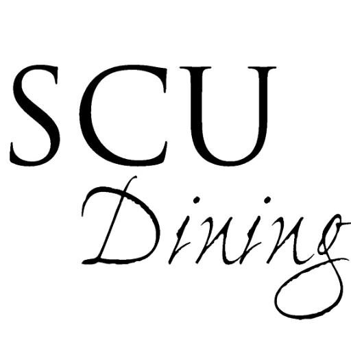 SCU Dining Services are managed by Bon Appétit and provide sustainable food to fuel the Bronco in you! Instagram: @scudiningservices