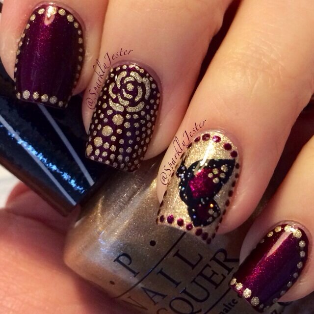 Nail tech! Hockey player. 3 nail polish, the beach, sparkly/glittery things, and being awesome. 
IG: sparklyjester