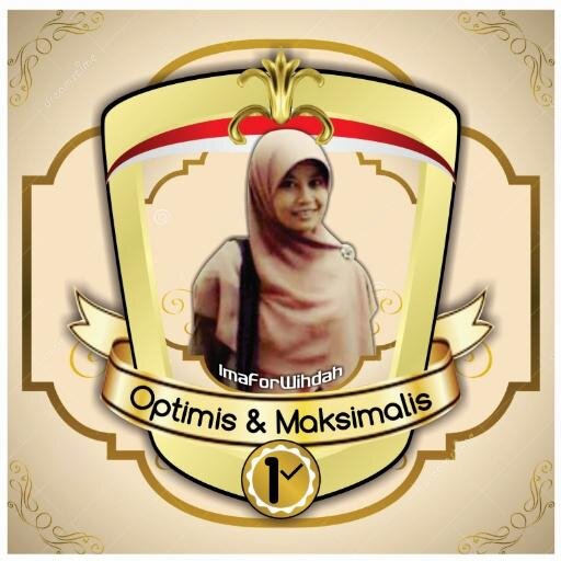 ImaForWihdah's profile picture. Mewujudkan Kader Muslimah Berintegritas Tinggi, Berkarakter Azhari dan Berprestasi #ImaForWihdah