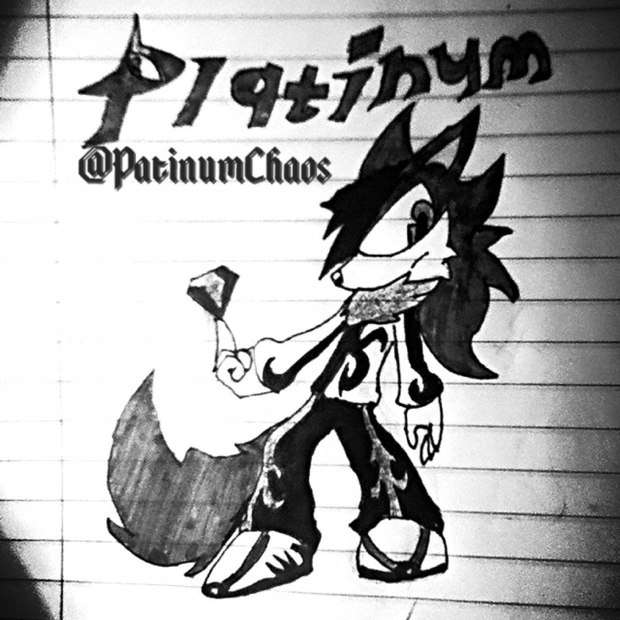Where there is light,there is darkness.The white emerald's soul.A being representing pure light.Platinum. [21:OC:RP]