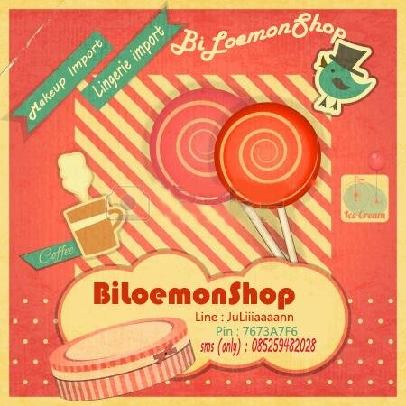 Trusted onlineshop. (sms only) 085259482028 / pin BBM 261EC5E4 / instagram: BiLoemon / twitter @BiLoemon / Facebook: BiLoemon