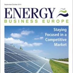 Energy Business Europe magazine is the leading industry title, covering all the latest news and developments in the European energy sector.