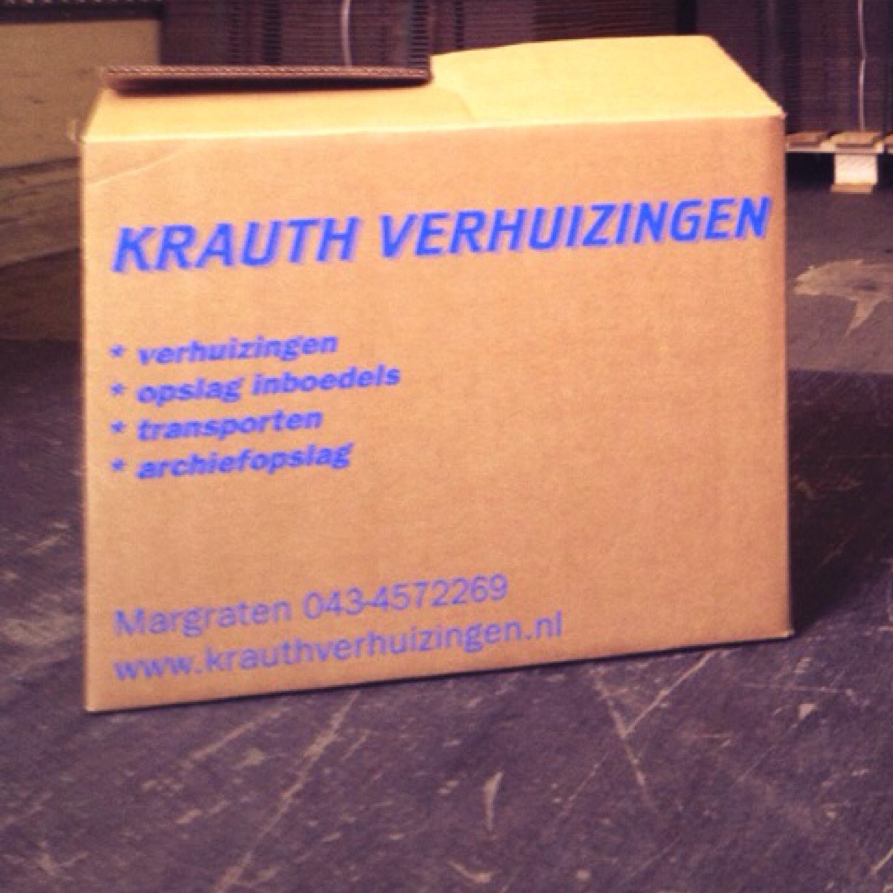 Krauthverhuis's profile picture. Niet te klein voor grote verhuizingen, Niet te groot voor kleine verhuizingen. Ook voor al u kantoormeubels.