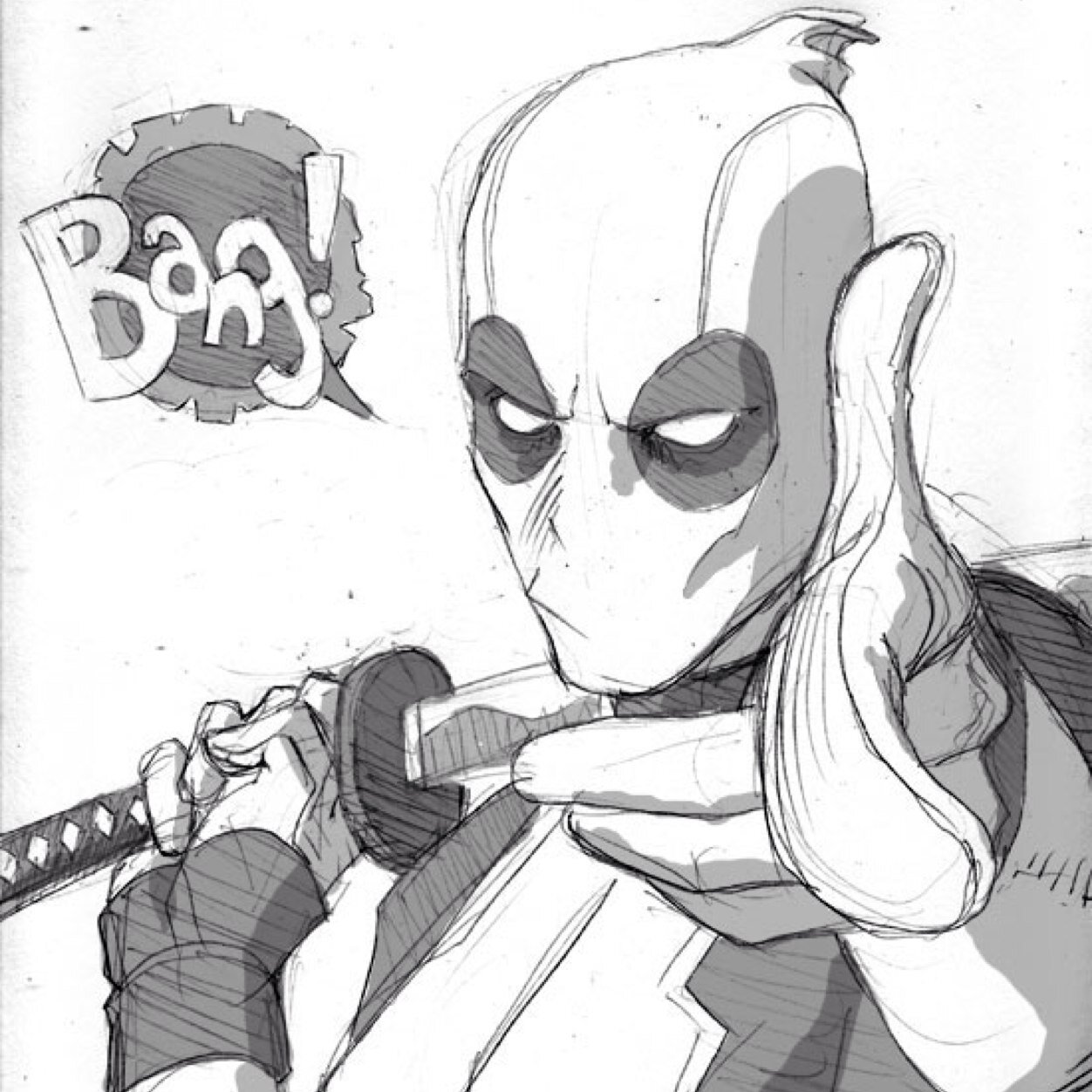 You Know Me, Right? No? Get Your Crap Together, I'm The Merc-With-The-Mouth.The Crimson Nutcase.The One And Only Deadpool. Now Go Google Me.[#Single #MarvelRP]