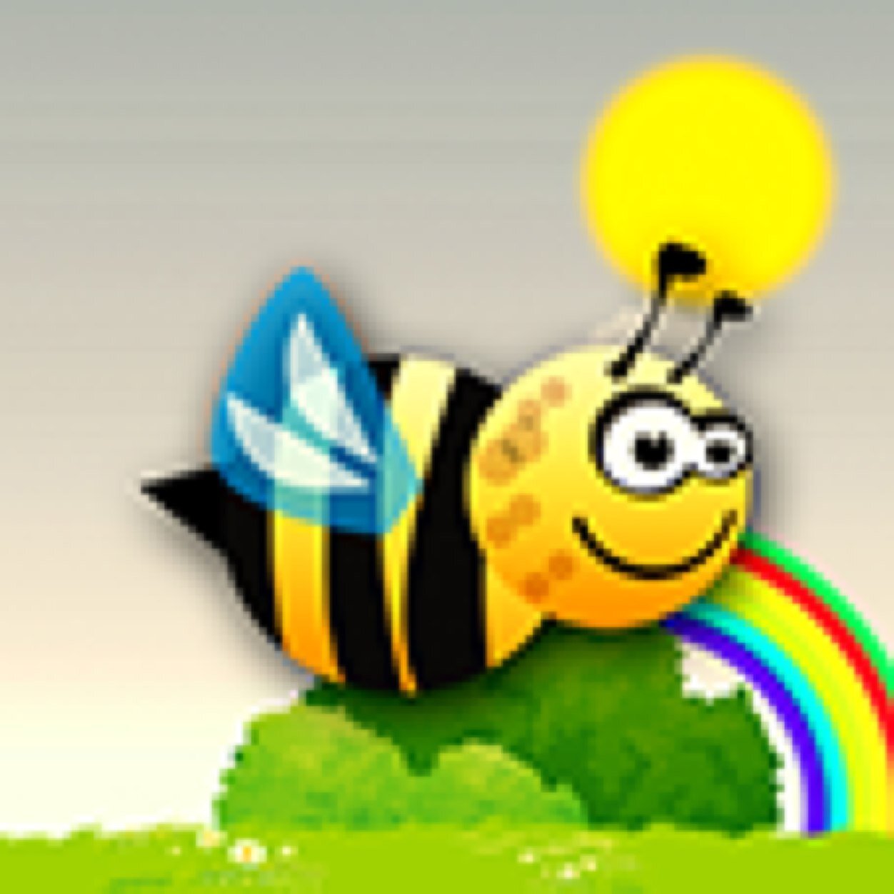 iOS Game featuring your favorite Bee of all time : BEELUMINΔTI !