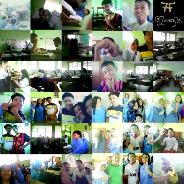 We are noisy, but we studied hard to see the world and the pride of our parents. Yes we are 7-6| Homeroom Mrs.Kusmiyatun ♥