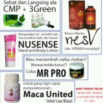 UNTUK ORDER LANGSUNG AJA :
ADMIN 1 = SMS 081914504629,, PIN BB 268B3384

ADMIN 2 = SMS 089688687603,, PIN BB 266D91F6

ORDER LANGSUNG AJA SMS ATAU BBM