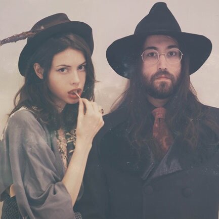 The Goastt is two people, @SeanOnoLennon & @CharlotteKMuhl 'Midnight Sun' Out Now! http://t.co/aMnBn8xjyk http://t.co/9MMsjJrWEg