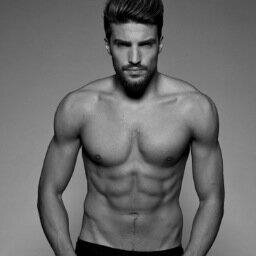 To admire the male form.