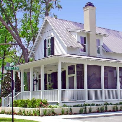 The Sugarberry Cottage at Habersham is just one of several Southern Living house plans represented in our Southern Living Inspired Community!