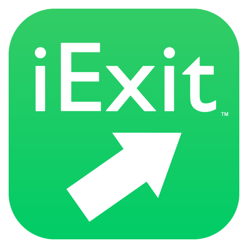 iExit is your roadtrip pitstop finder, telling you what's ahead at each interstate exit. Available on iOS and Android.