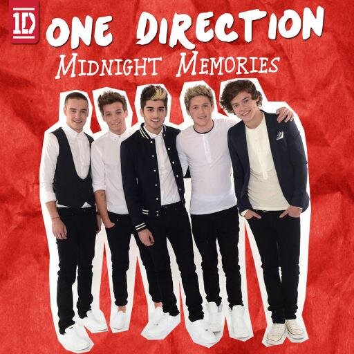 The page Official of Album Midnight Memories