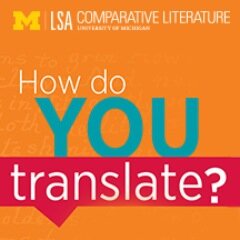MTranslation's profile picture. A set of translation-related initiatives spearheaded by the Department of Comparative Literature at the University of Michigan.