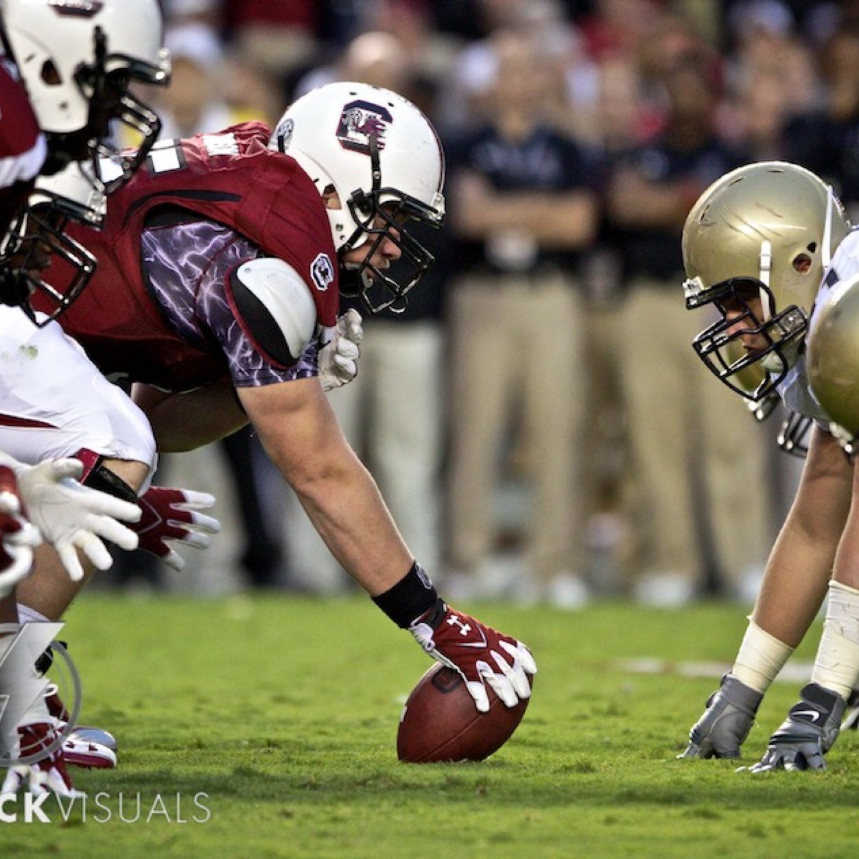 The twitter account of an offensive lineman tweeting in 140 characters or less.
