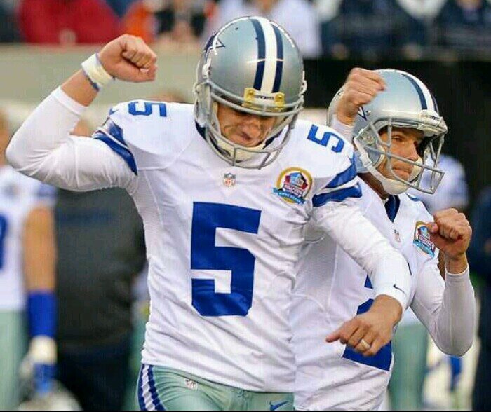 I'm the best kicker in the game! The most accurate kicker in NFL history and the face of the Dallas Cowboys.
