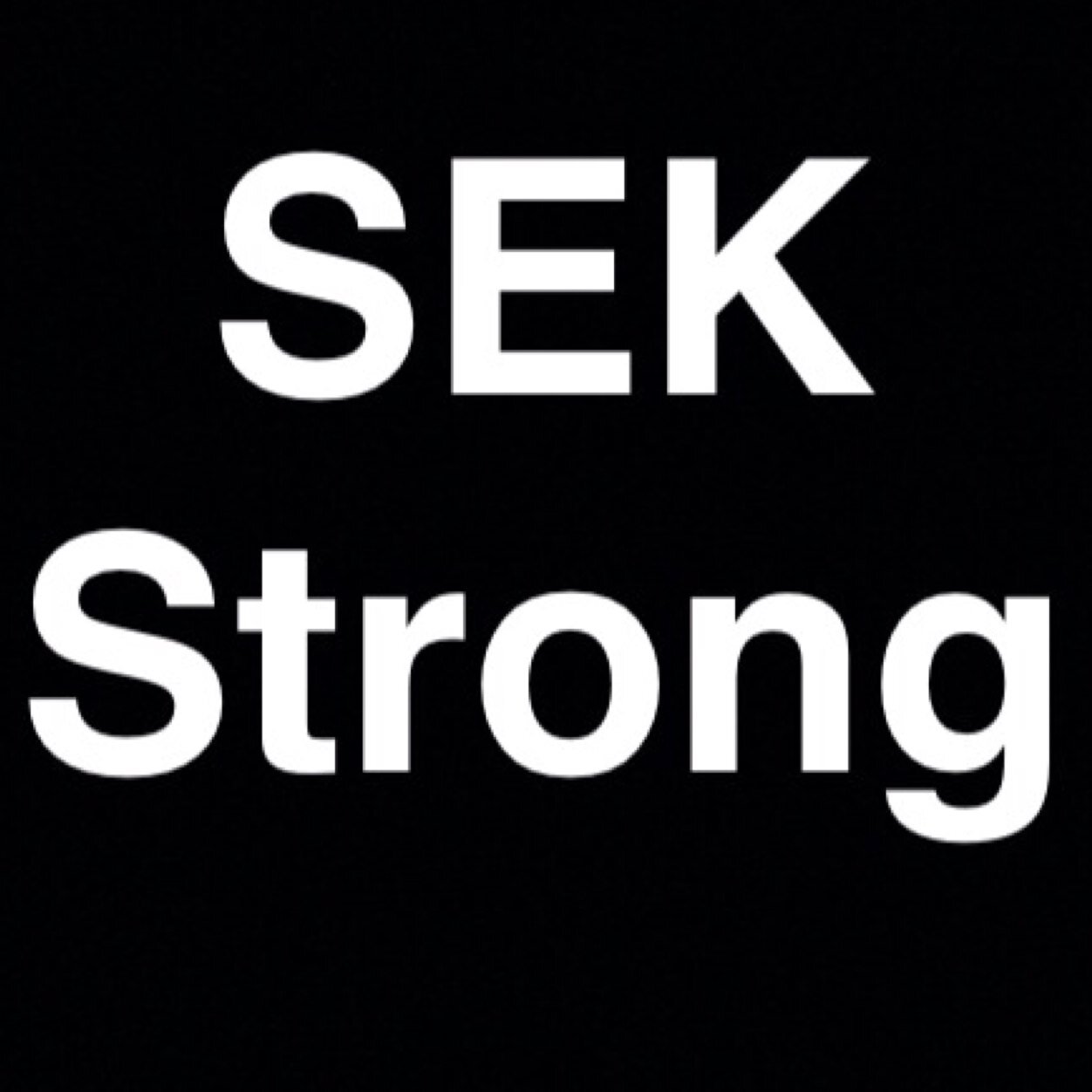 Tell your SEK Strong moments! DM it and itll get shared!