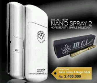 Menjual Nano Spray + Magic Stick untuk mempercantik wajah anda. No tipu2 :* | CP : 085252679585 . PIN BB : 768d759a