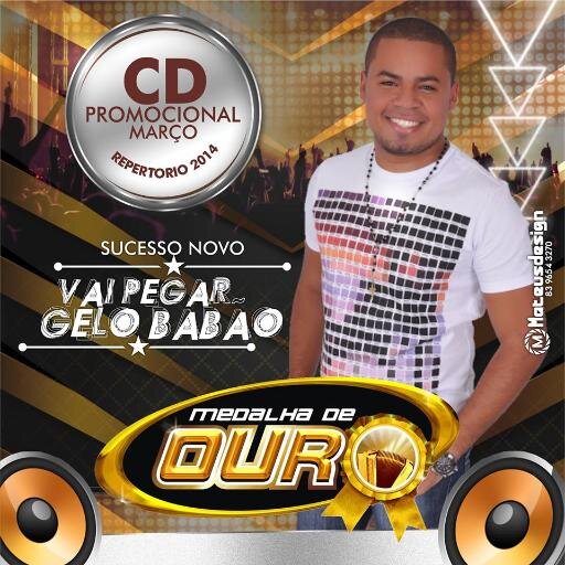 Twitter Oficial da Banda Medalha de Ouro. #ÉH  TUDO NOVO - Leve nosso SHOW até você, é só ligar 
 (87) 3848-2756 / 9938-6645
