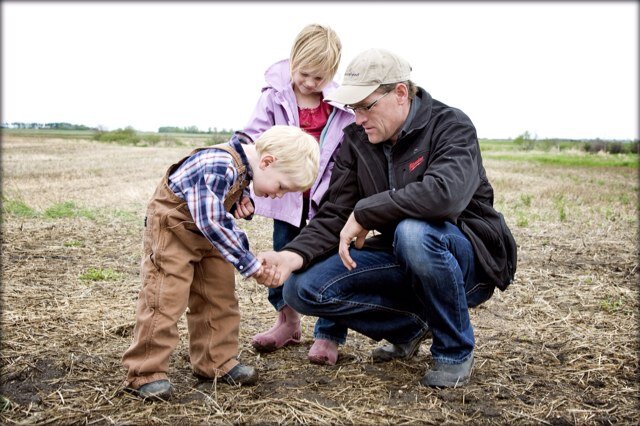 Farmer, intercropper, inventor, entrepreneur. Three Farmers, Grain Tracker, agRobotix, perpetual polyculture production