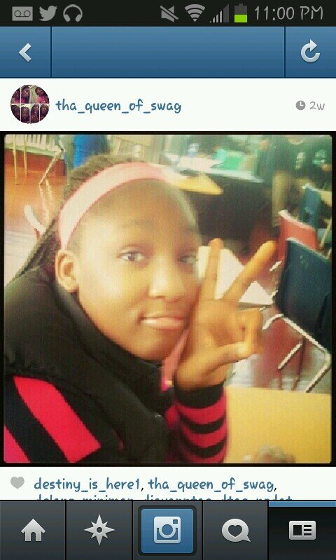 Im The Queen Of Swag ! follow me oll follow back ! fmoig @Tha_queen_of_swag