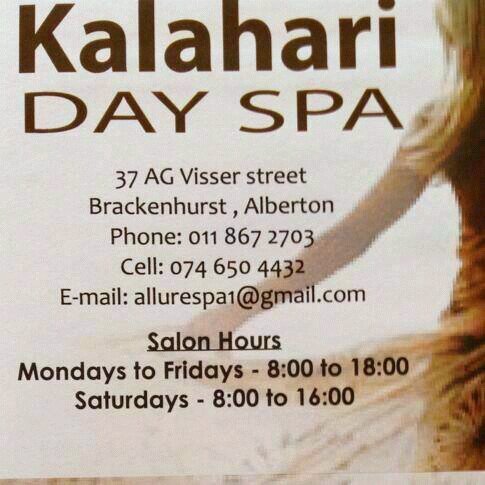 Allure is a full service health & beauty day spa dedicated to your individual well being. Let our staff take care of you and help you look and feel like royalty