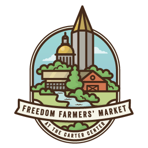 Freedom Farmers Market at The Carter Center was formed by a small group of local farmers who wanted to bring their Good Food to the surrounding neighborhoods.