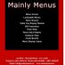 Mainly menus (@mainly_menus) Twitter profile photo