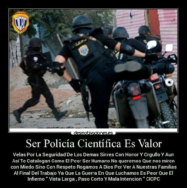eudylv's profile picture. “Orgulloso de ser un C.I.C.P.C. al servicio de mi país“..
