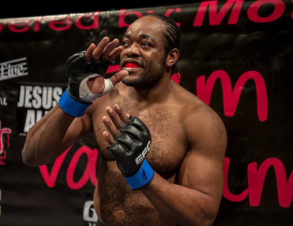 I like punching people in the face, pro mma fighter at efc africa.