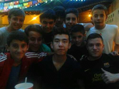 Jugador del peñas cadete c/ Marco Reus/Atletico de Madrid y Liverpool/Cholo Simeone