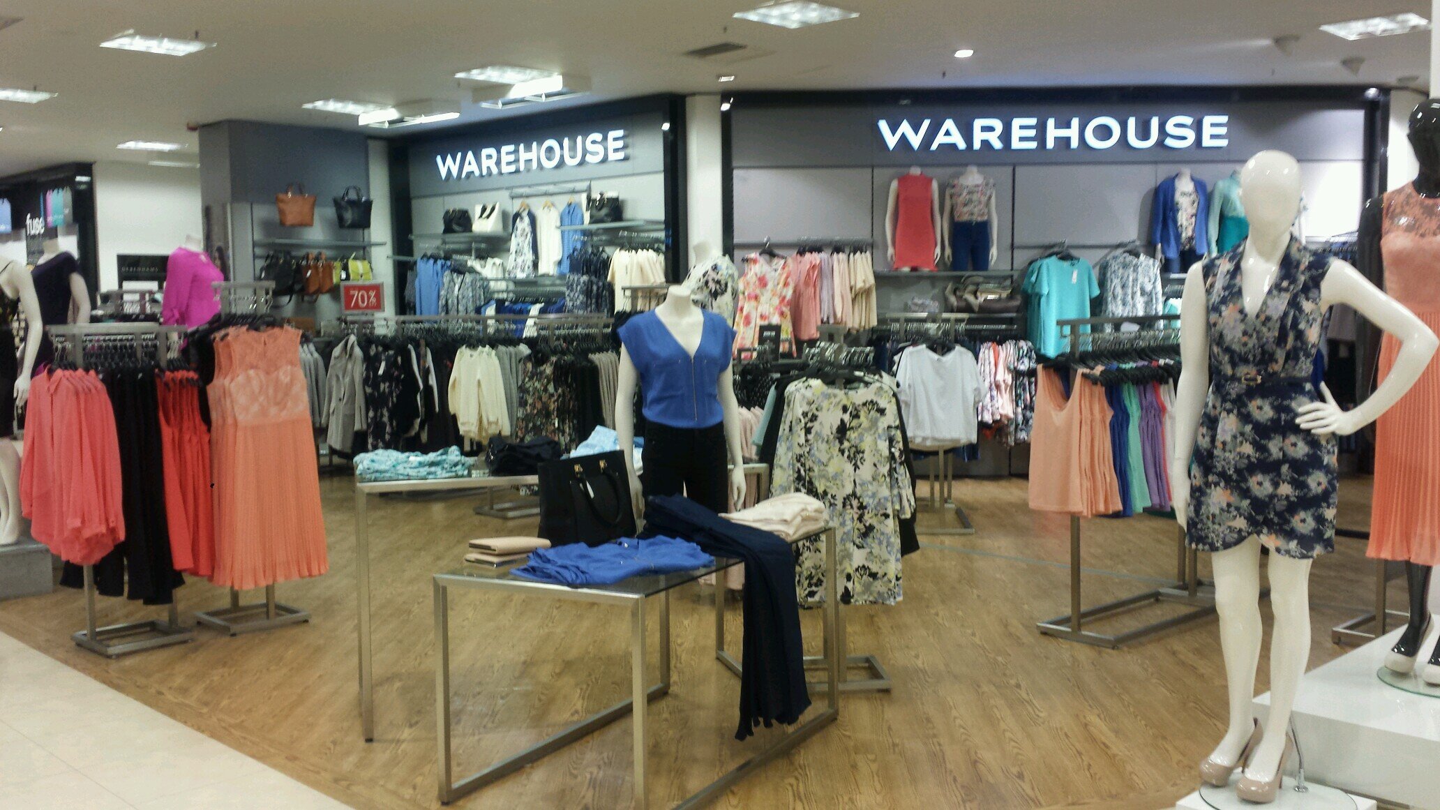 Warehouse store in Debenhams Preston. Follow us for all the latest discounts, promotions and events! Sneak peak at new stock and styling tips!