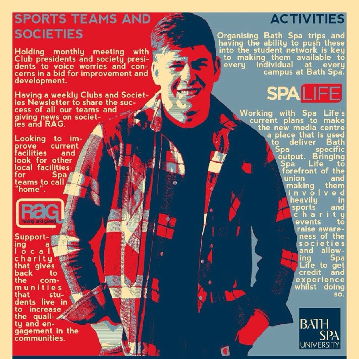 CHOOSE HUGHES FOR VP ACTIVITIES.