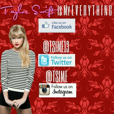 Swifties Unite =) Please also like our official facebook page: Taylor Swift is my E V E R Y T H I N G. Thanks =)