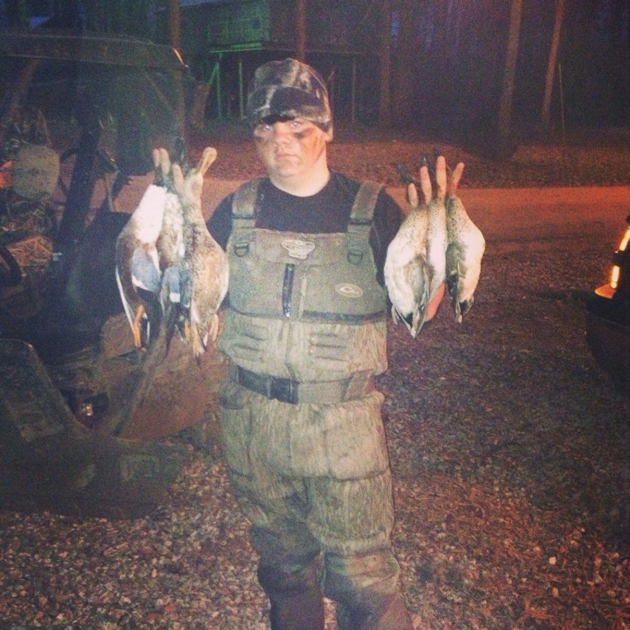 I like to ride my four wheeler hunt and fish i dont like to be in the city i would rather be in the woods