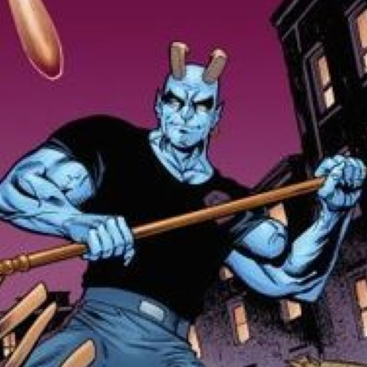 Stunt Double turned Superhero call me the Blue Devil (not affiliated with DC) #RP #DC and sometimes #multiverse