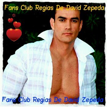 somos un club de fans de el  guapisimo actor y cantante @DavidZepeda1 3 ;)