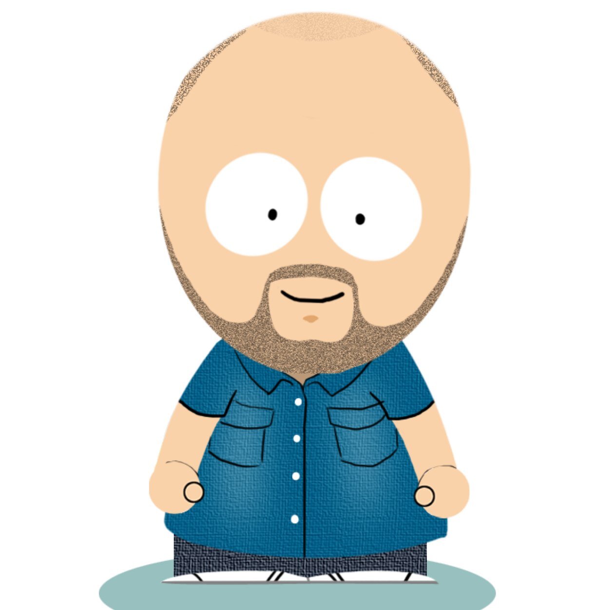 Front-end developer, baard in wisselende lengte.
