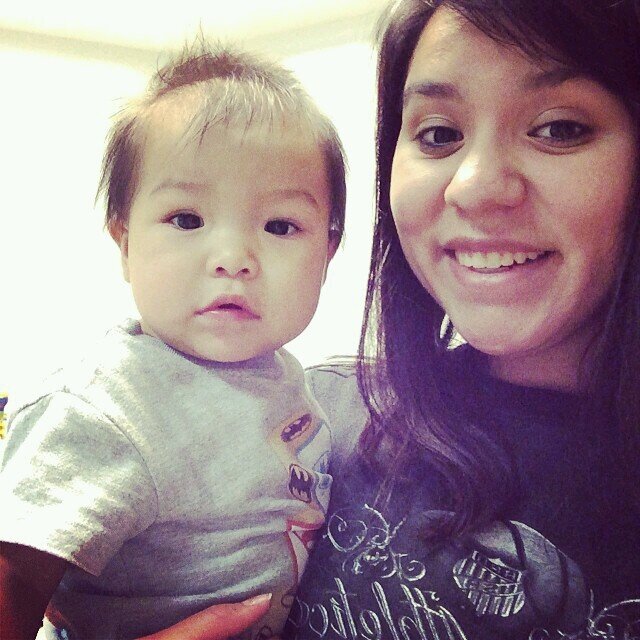 My daughter is the light of my life. My sweet Gregory makes us happy. (: