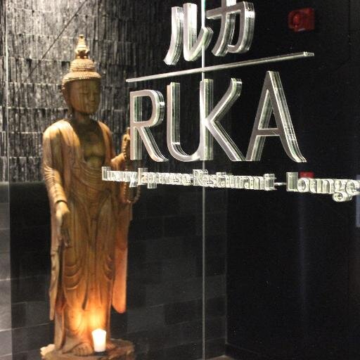 Luxury Japanese restaurant / lounge on the roof top of Ramee Grand Hotel & Spa