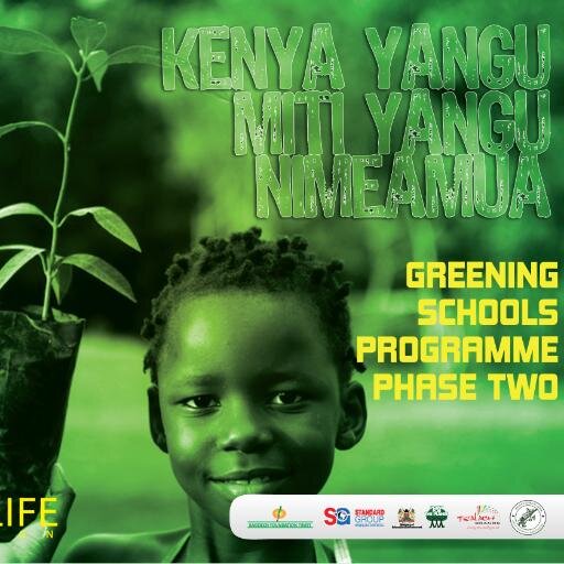 Its time to draw the line. Join us. Together lets ‘dig a hole, plant a tree, water it and make it survive’ #GreeningSchools