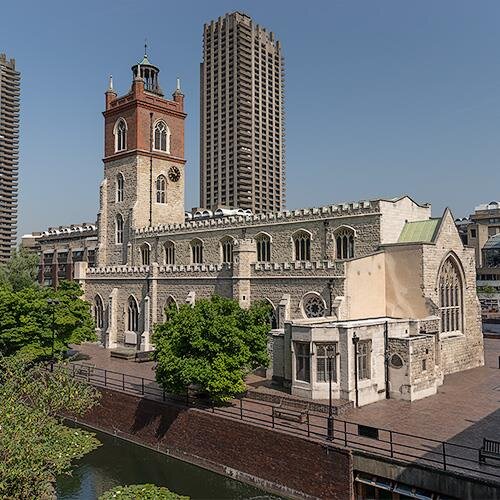 St Giles' Church in the heart of the Barbican, London