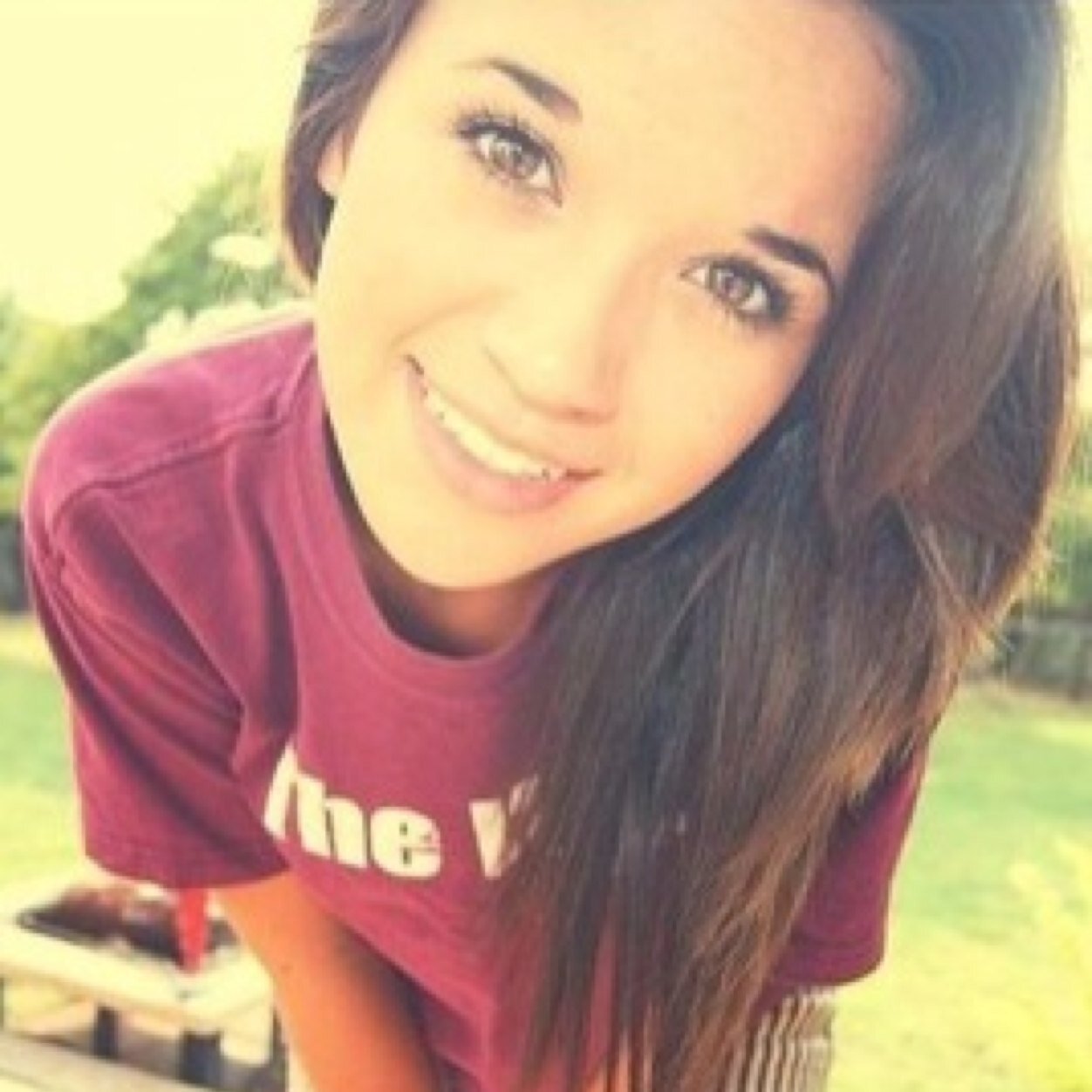 Keep your head up princess, if not the crown will fall.