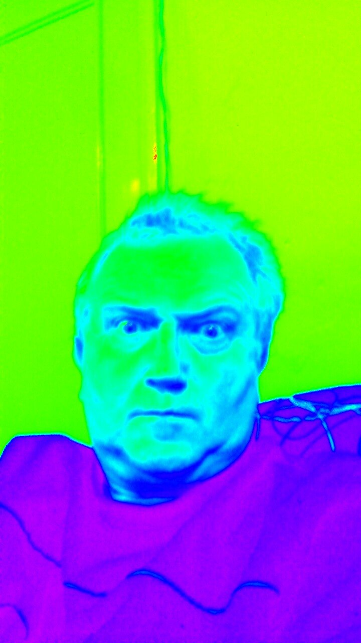 Just an old punk rocker hanging out