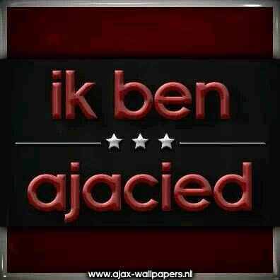 Ajax is mijn club!