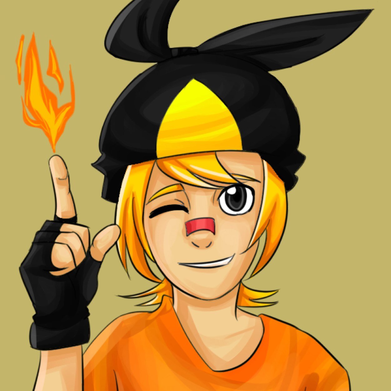 I'm Blaze the Baby Tepig #Male #Bi #Single #RP