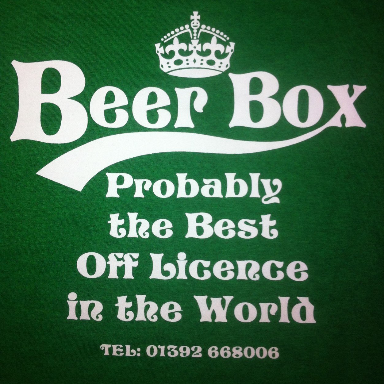 Probably the Best Off Licence in the World. 

Blackboy Road, Exeter. EX4 6TB
