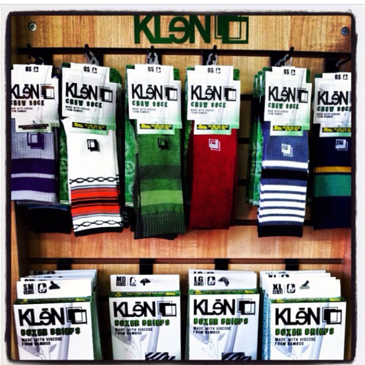Socks, Briefs, Shirts and much more made of Bamboo. Look good, Feel good, Do good! #hashtag your Klenlaundry.